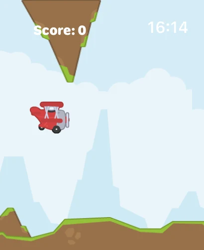 Flight Rush · Apple Watch gameplay